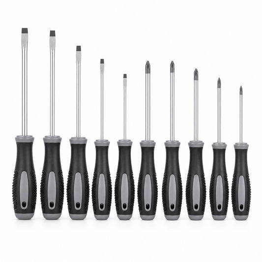 Magnetic Tip Screwdriver Set 10 Piece